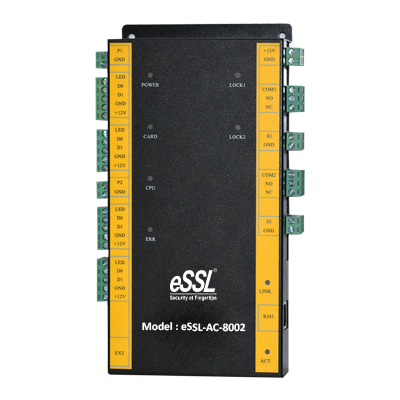 eSSL-Access-8002 multi door access control panel – 2‑door IP controller