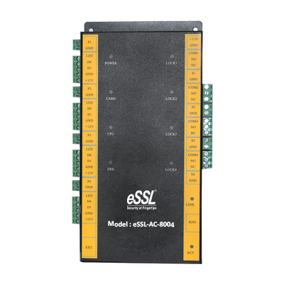 eSSL-Access-8004 multi door access control panel – 4‑door IP controller