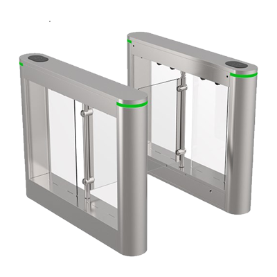 eSSL SB‑ES‑3012 Single Lane Swing Barrier Gate – pedestrian access control gate with acrylic arms